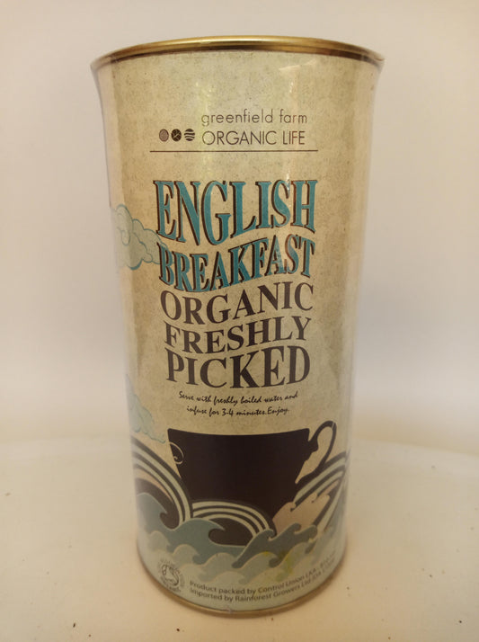 English Breakfast -Loose Leaf - Paper Canisters with Alufoil Pouch